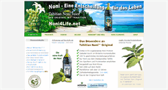 Desktop Screenshot of noni4life.net